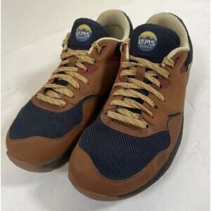 Men's Brown and Navy Athletic Shoes